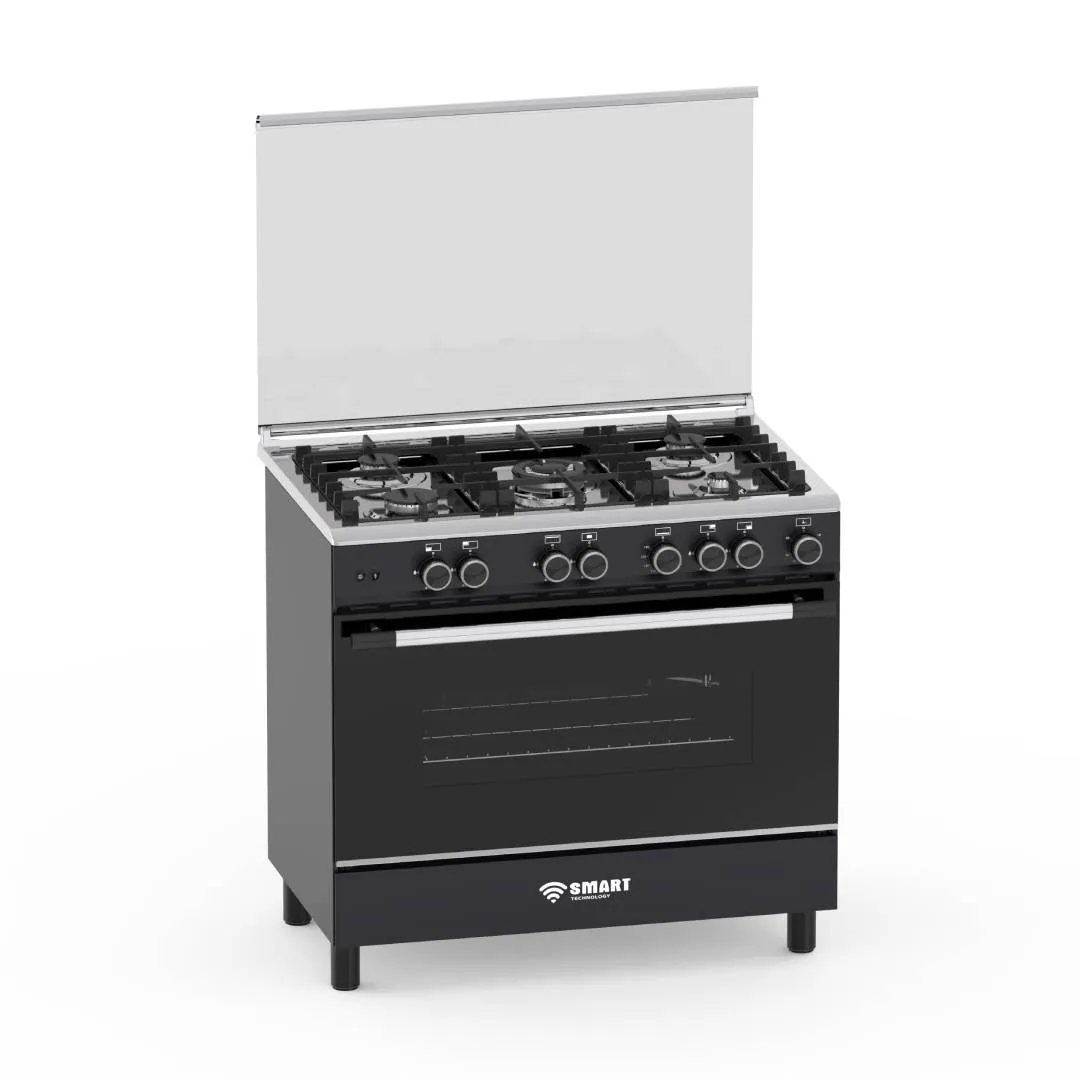 Gazinière STC 9060GB  Noir  - Image 1